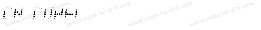 CN Cuhei字体转换